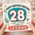 28th Birthday Card for Brother, Happy Birthday Brother 28 Years of Being a Complete Legend