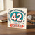 42nd Birthday Card for Brother, Happy Birthday Brother 42 Years of Being a Complete Legend Card