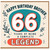 66th Birthday Card for Brother, Complete Legend Birthday Card