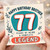 77th Birthday Card for Brother, Years of Being a Complete Legend