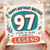 Brother 97th Birthday Card, Happy Birthday Complete Legend Card