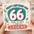 Dad 66th Birthday Card, Happy 66 Years of Being a Complete Legend