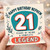 Nephew 21st Birthday Card, Happy Birthday Complete Legend Card