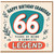 66th Birthday Card for Granddad, Happy Birthday Granddad Legend Card