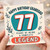 77th Birthday Card for Granddad, Years of Being a Complete Legend Birthday Card