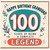 100th Birthday Card for Grandad, Happy Birthday Granddad Complete Legend Birthday Card