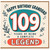 Granddad 109th Birthday Card, Happy Birthday Granddad Years of Being a Complete Legend Card