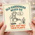 Funny Gardening Birthday Card - Old Gardeners Never Die, They Just Wet Their Plants - Cartoon Gardener Pun for Dad, Grandad or Any Garden Lover