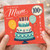 100th Birthday Card for Mum, Happy Birthday to a Special Mum with Cake and Balloons