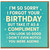 Funny Belated Birthday Card - Sorry I Forgot Your Birthday, Take It As A Compliment, You Look So Good I Didn't Notice You Were Ageing - Humorous Apology Card