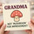 Grandma Birthday Card - Cute Mushroom Pun, Not 'Mushroom' for Improvement - Funny Card for Nan/Gran
