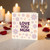 Love You Mum Daisy Flowers Card - Heartfelt Mother's Day Card for Mum, Pastel Purple and Peach Floral Design