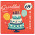 69th Birthday Card for Granddad, Happy Birthday Granddad Cake and Balloons Card