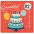 82nd Birthday Card for Granddad, Happy Birthday Granddad Cake and Balloons Card