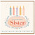 37th Birthday Sister Card