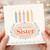 64th Birthday Sister Card