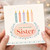 74th Birthday Sister Card