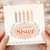 87th Birthday Sister Card