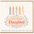 19th Birthday Daughter Card