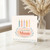 76th Birthday Mum Card, Floral Candle Birthday Card
