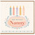 Nanny 94th Birthday Card, 94th Birthday Nanny Card