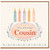 76th Birthday Cousin Card