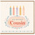 87th Birthday Cousin Card