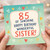 85th Birthday Sister Card, Happy Birthday Wonderful Sister