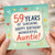 59th Birthday Card for Auntie, 59 Years of Sunshine Happy Birthday Wonderful Auntie Card