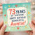 73rd Birthday Card for Auntie, Happy Birthday Wonderful Auntie Card