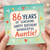 86th Birthday Card for Auntie, Happy Birthday Wonderful Auntie Card, 86 Years of Sunshine