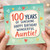 100th Birthday Card for Auntie, Happy Birthday Wonderful Auntie Card