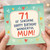 71st Birthday Card for Mum, Wonderful Mum Birthday Card