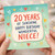 20th Birthday Card for Niece, Happy Birthday Wonderful Niece Card, 20 Years of Sunshine Birthday Card