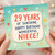 29th Birthday Niece Card, 29 Years of Sunshine Happy Birthday Wonderful Niece