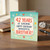 42nd Birthday Card for Brother, 42 Years of Sunshine Happy Birthday Wonderful Brother