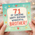 71st Birthday Brother Card, Wonderful Brother Happy Birthday Card