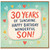 30th Birthday Card for Son, Happy Birthday Wonderful Son Card