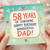 58th Birthday Card for Dad, Wonderful Dad Happy Birthday Card