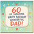 60th Birthday Card for Dad, 60 of Sunshine Happy Birthday Wonderful Dad