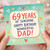 69th Birthday Card for Dad, 69 Years of Sunshine Happy Birthday Wonderful Dad Card