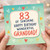 Granddad 83rd Birthday Card, - 83 of Sunshine Happy Birthday Wonderful Grandad