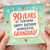 Granddad 90th Birthday Card, 90 Years of Sunshine Happy Birthday Wonderful Grandad