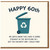 Funny 60th Birthday Card - Recycling Bin Joke - Happy 60th, We Both Know This Card Is Going Straight In The Recycling