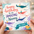 Nanny 90th Birthday Card, Happy Birthday to an Amazing Nanny Card, 90 Today Underwater Manta Ray Design