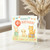 4th Birthday Card for Kids - Happy 4th Birthday with Cute Bunny, Puppy and Cat, Balloon, Gift and Bunting - Children's Card