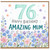 76th Birthday Card for Amazing Mum