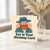 Funny Birthday Card - 'Ear Is Your Birthday Card' Pun with Illustrated Bearded Man in Hat - Humorous Card for Friends and Family