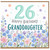 26th Birthday Card for Granddaughter, Happy Birthday Floral Card