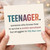 Funny Teenager Definition Birthday Card - Zombie Apocalypse But Struggles to Tidy Their Room - Humorous Card for Teens